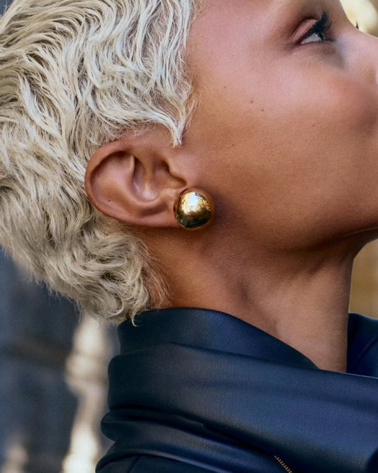 EDBLAD - Bead Studs Gold