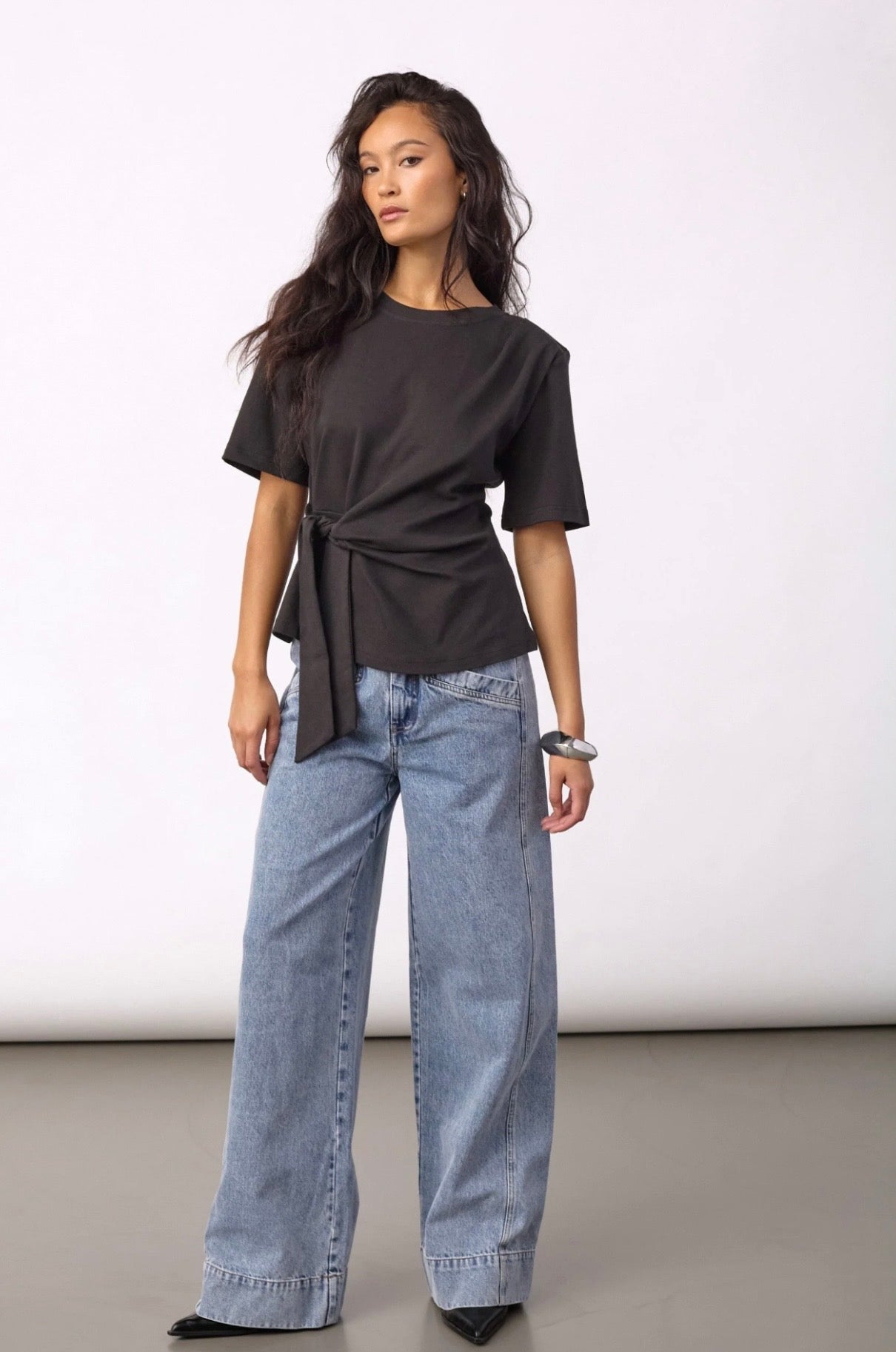 Co’Couture - OrianeCC Pleat Tie Tee