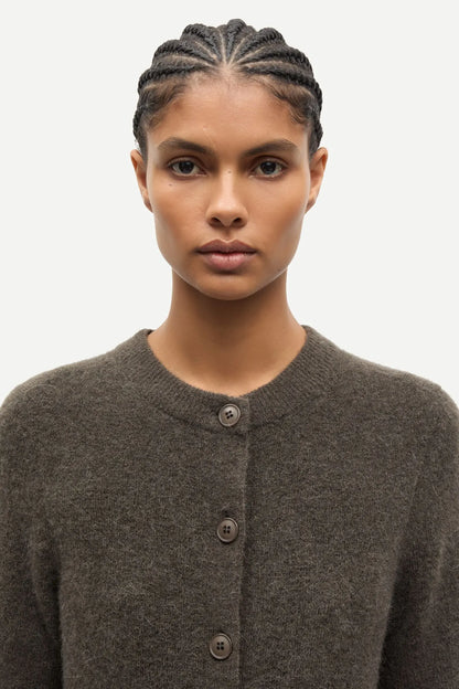 Samsøe Samsøe - Sanoura SS Cardigan - Major Brown