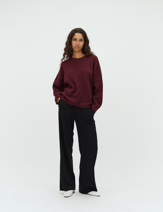 MbyM - Gillian Shyla Knit Pullover - Burgundy