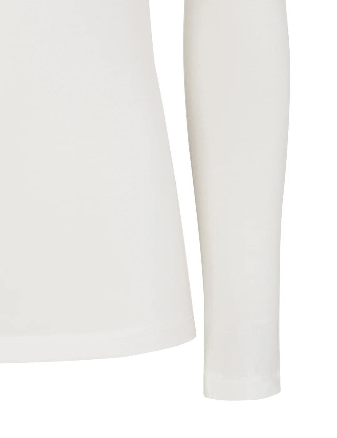 Esmé Studios - ESPenelope LS O-neck Slim T-shirt - White
