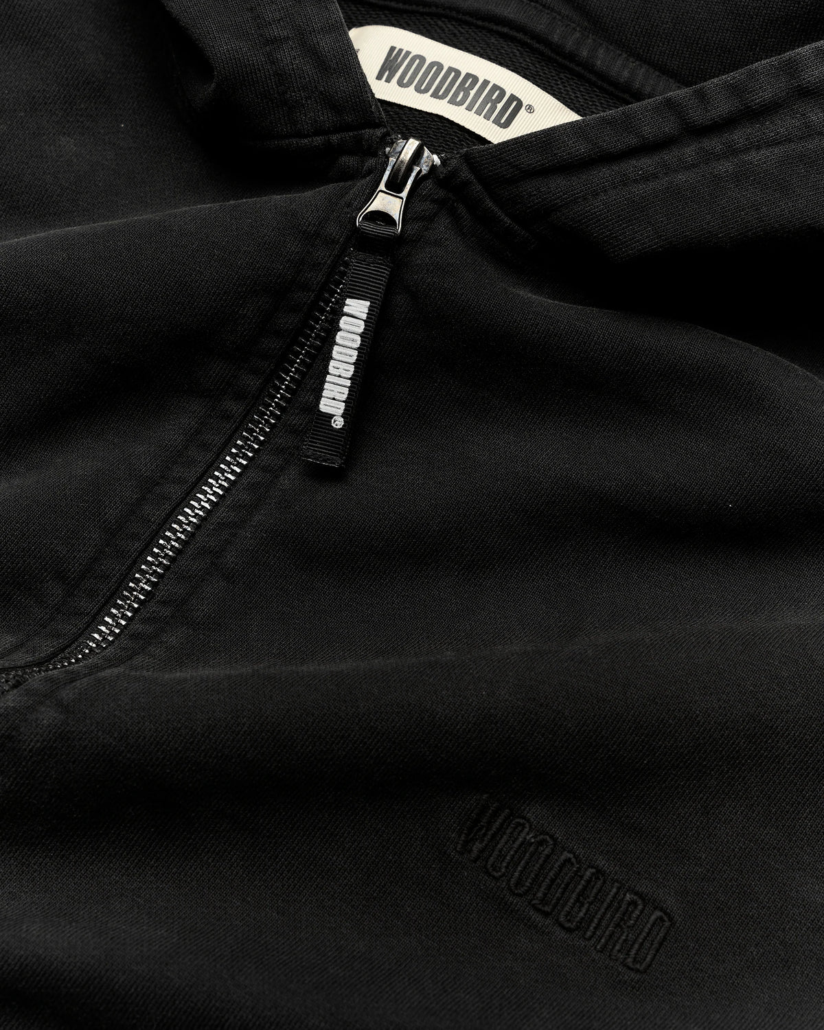 WOODBIRD - WBHarper Acid Zip Hoodie