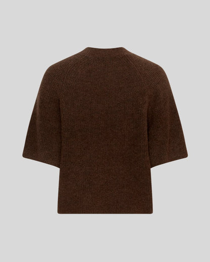 MSCH Copenhagen - MSCHMilania Hope 2/4 Pullover - Slate Black Mel