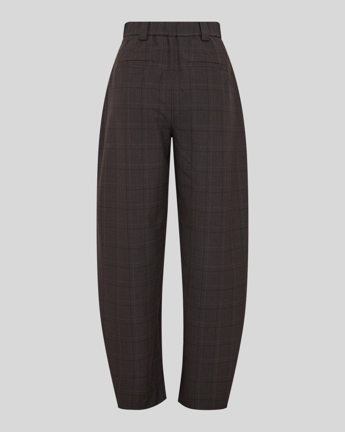 MSCH Copenhagen - MSCHJohnna HW Barrel Pants CHK
