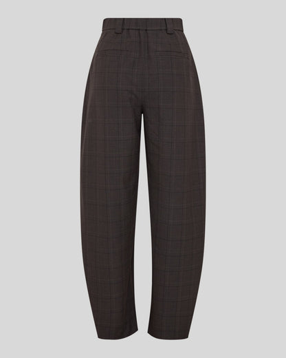 MSCH Copenhagen - MSCHJohnna HW Barrel Pants CHK