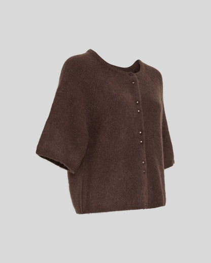 MSCH Copenhagen - MSCHBondie Hope 2/4 Cardigan - Hot fudge