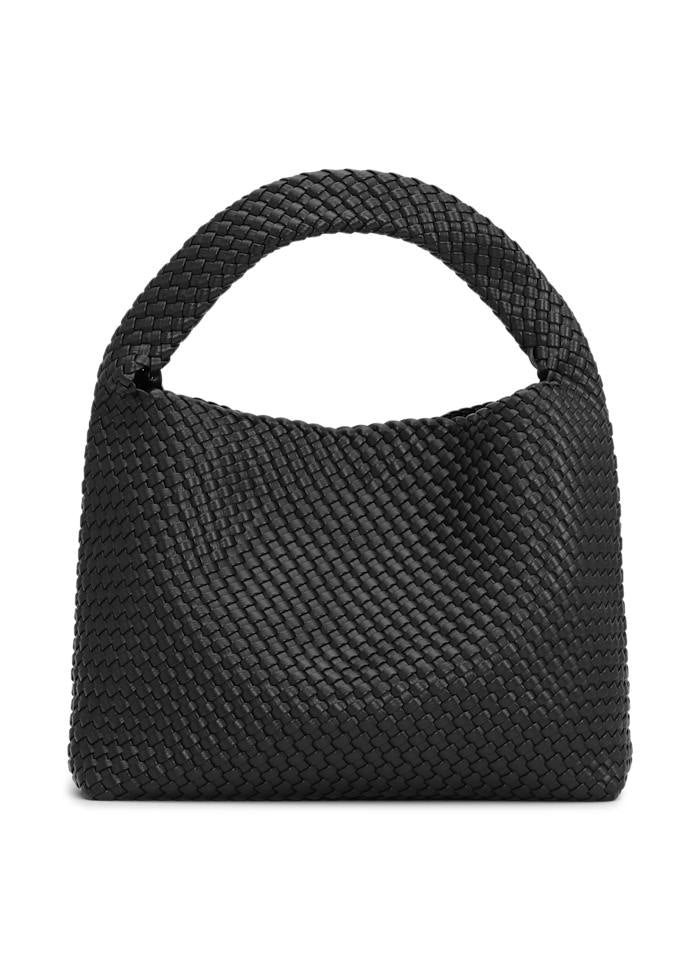 SUI AVA - Woven Daily Shopper + Pouch - Black