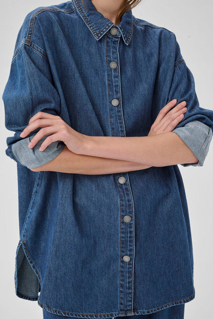 My Essential Wardrobe - Denim Shirt MWHilma 171