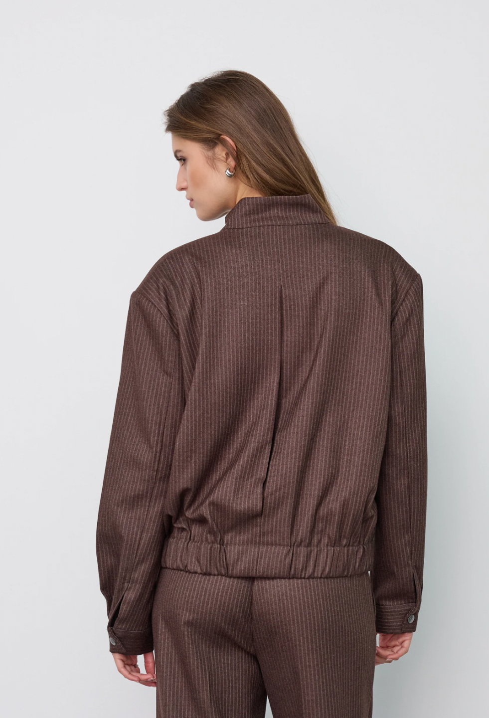 Co’Couture - SinaCC Pin Jacket - Dark Brown
