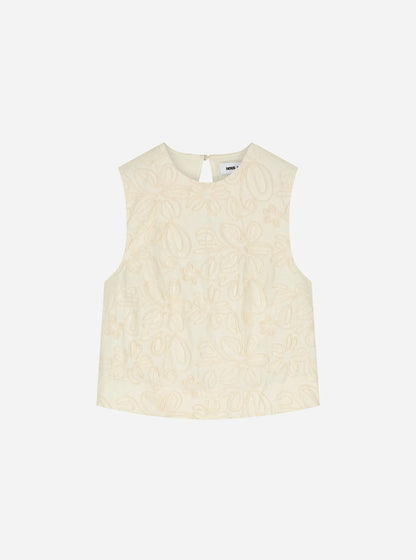 Nous Sommes Label - L Mira SL Top - Off White