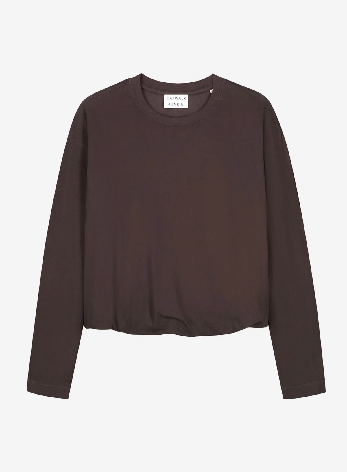 Catwalk Junkie - Tuck in long sleeve - Dark Cacao