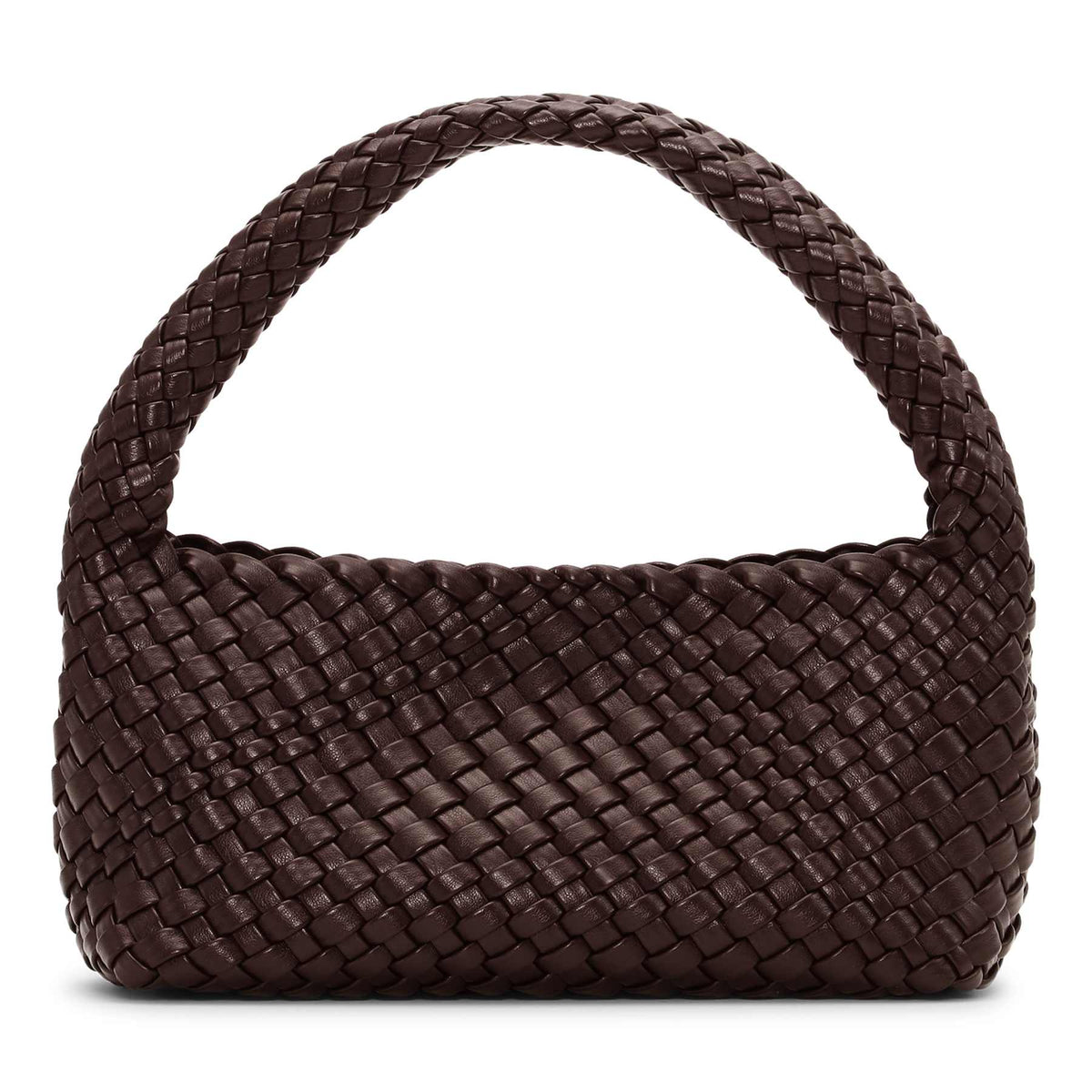 SUI AVA - Woven mini bag pouch - brown