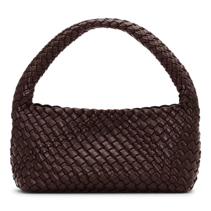 SUI AVA - Woven mini bag pouch - brown