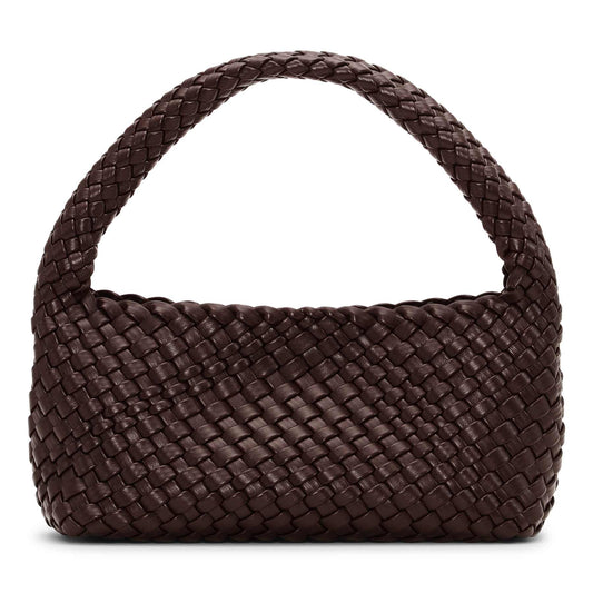 SUI AVA - Woven mini bag pouch - brown
