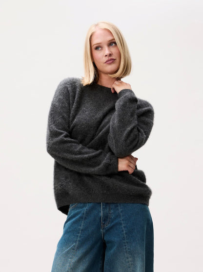 CATWALK JUNKIE. - Super Soft Merino Knit - Dark Grey Melange
