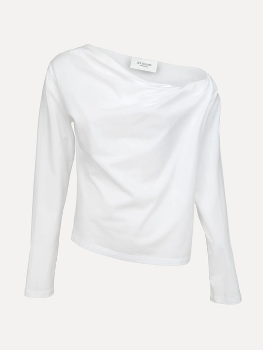 Les Soeurs - off shoulder longsleeve Noxy - White