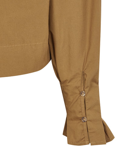 Esmé Studíos - Russo LS Blouse Brown Sugar