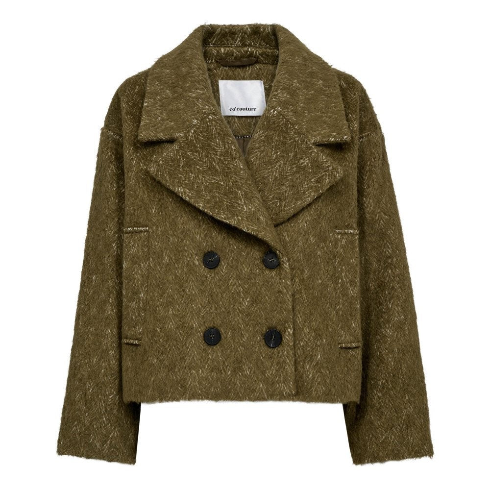 Co’Couture - Haris Herring Jacket | Military Olive