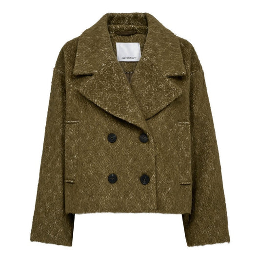 Co’Couture - Haris Herring Jacket | Military Olive