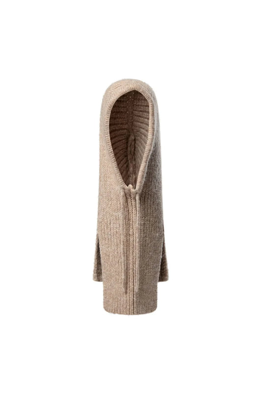 Co’Couture - HaileyCC Balaclava Knit Walnut
