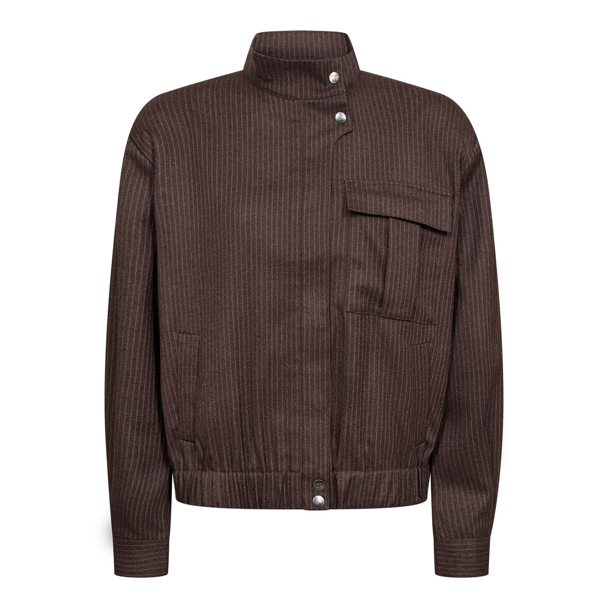 Co’Couture - SinaCC Pin Jacket - Dark Brown