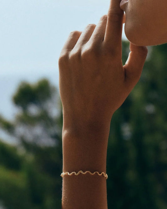 EDBLAD - Mini Spiral Bracelet Gold