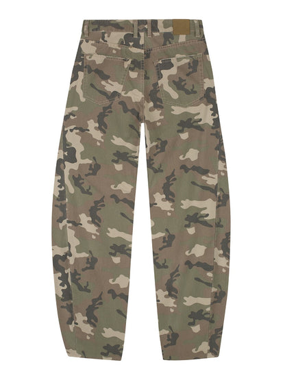 CATWALK JUNKIE. - Super barrel fit camo jeans