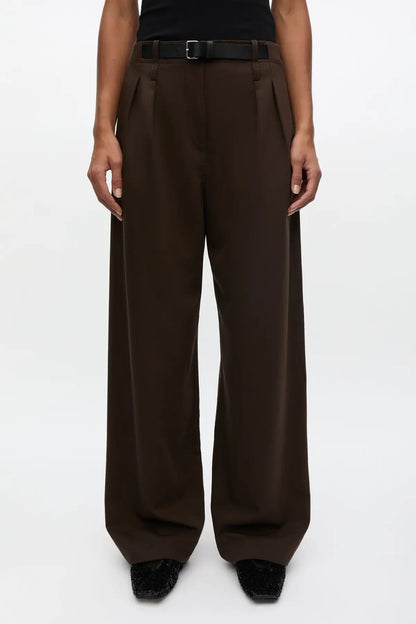 Samsøe Samsøe - Saiben Belt Trousers 16325 - Delicioso Mel.