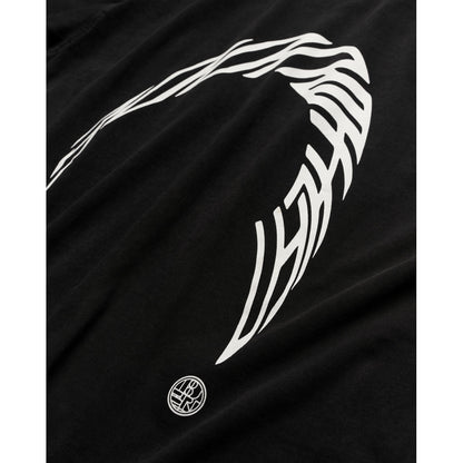 Woodbird - WBJuno Warp Acid Tee - Washed Black