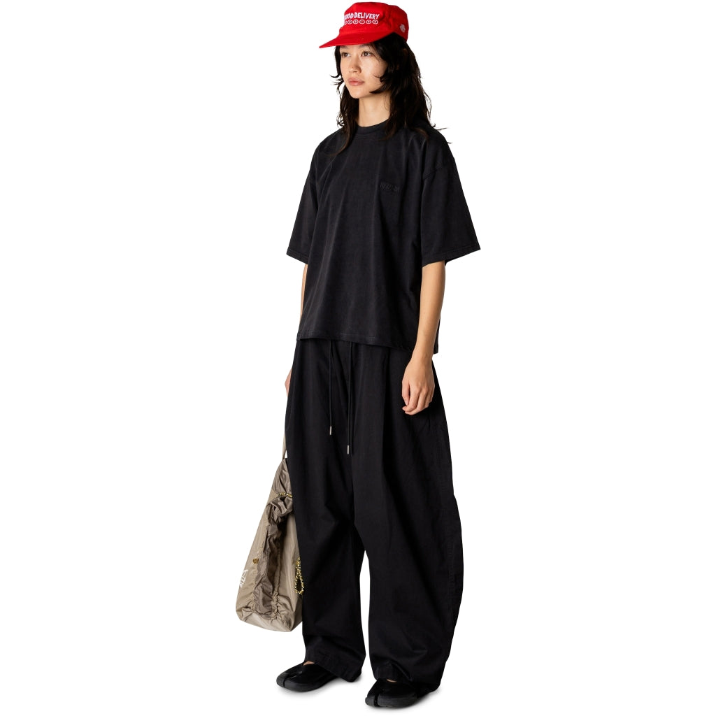 Woodbird - WBJuno Warp Acid Tee - Washed Black