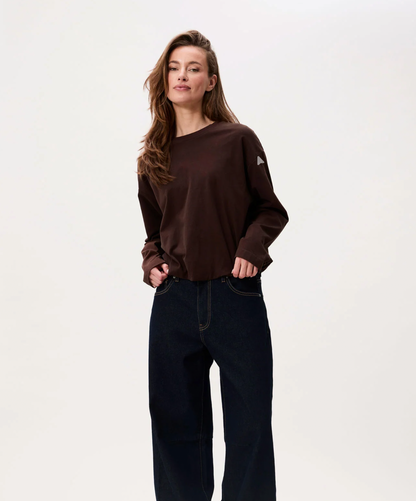 Catwalk Junkie - Tuck in long sleeve - Dark Cacao