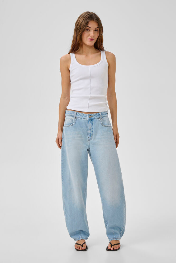 My Essential Wardrobe - MWMandy RN Top - Bright White