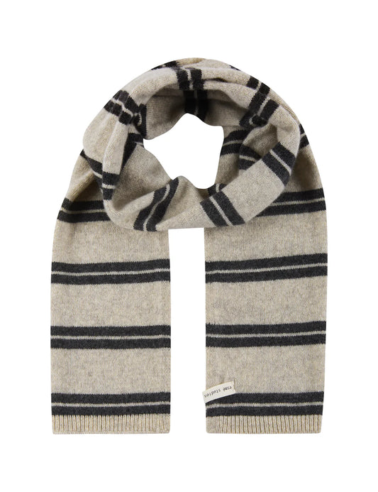 Esmé Studíos - ESFiro Knit Scarf - Pure Cashmere stripe