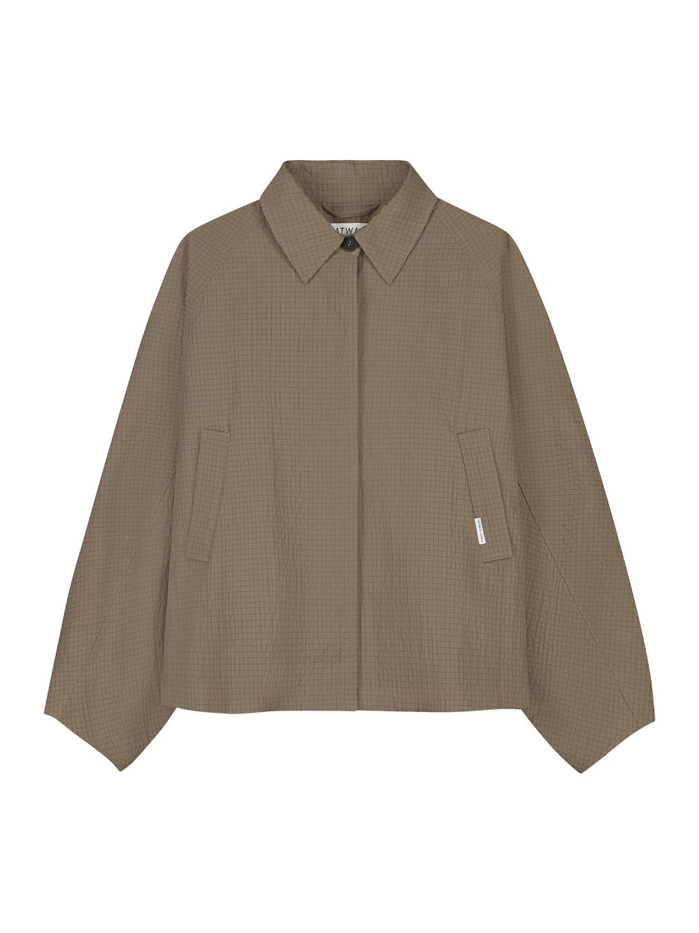 CATWALK JUNKIE - Check cape jacket