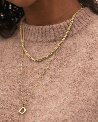 EDBLAD - Tinsel Necklace 45 cm Gold