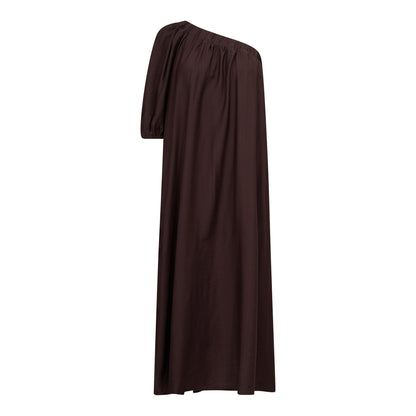 Co’Couture - HeraCC Asym Puff Dress Mocca