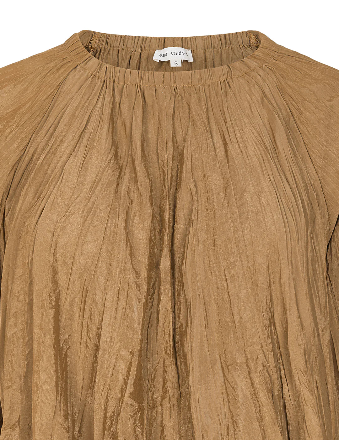 Esmé Studíos - ESTova LS Blouse GRS - Chipmunk