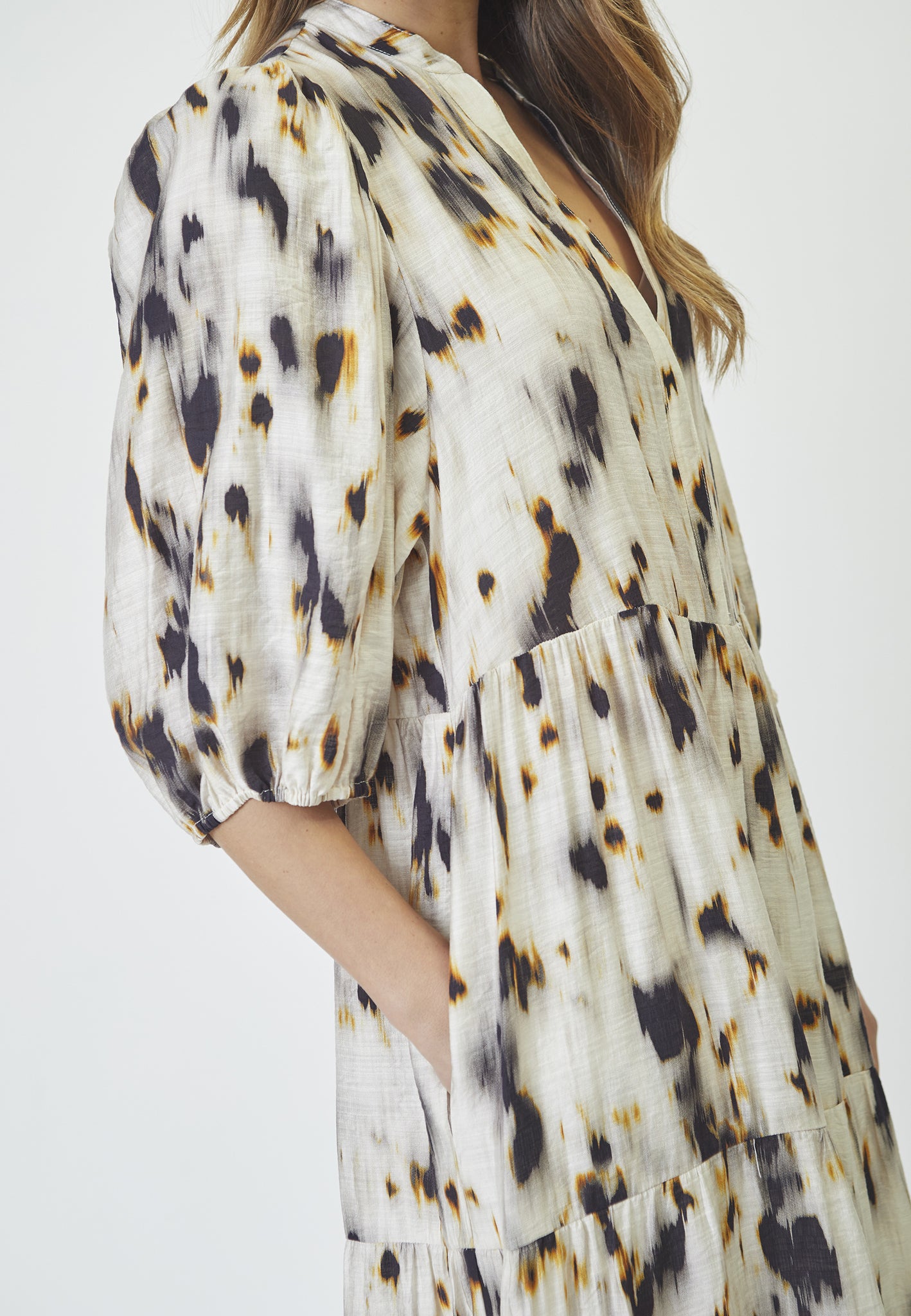 Co’Couture - ElisaCC Floor Dress Bone