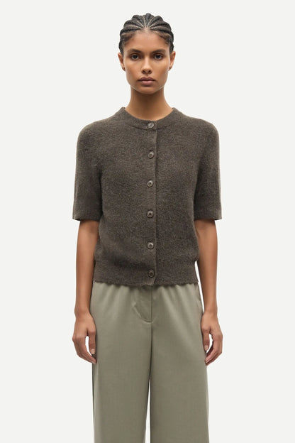Samsøe Samsøe - Sanoura SS Cardigan - Major Brown