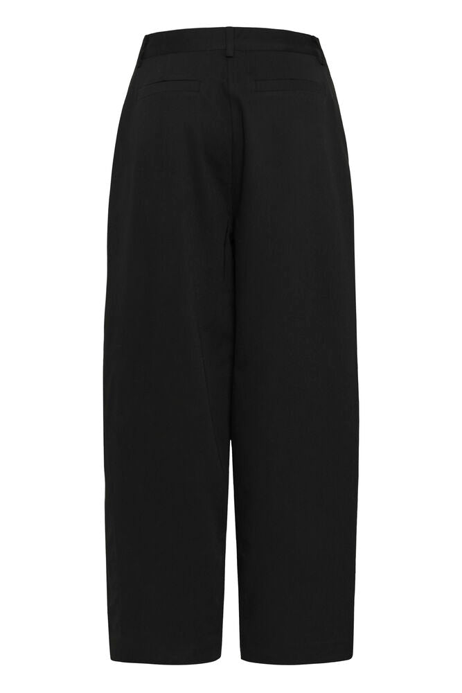 My Essential Wardrobe - MWEvelina Barrel Pants - Black (Long)