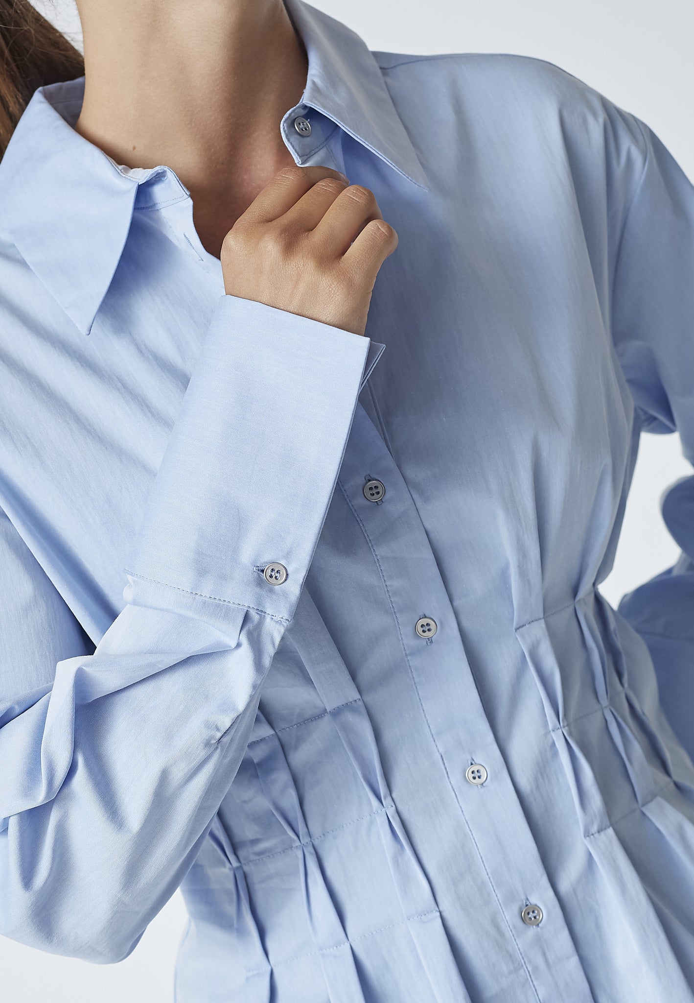 Co’Couture - PoppyCC Pleat Waist Shirt