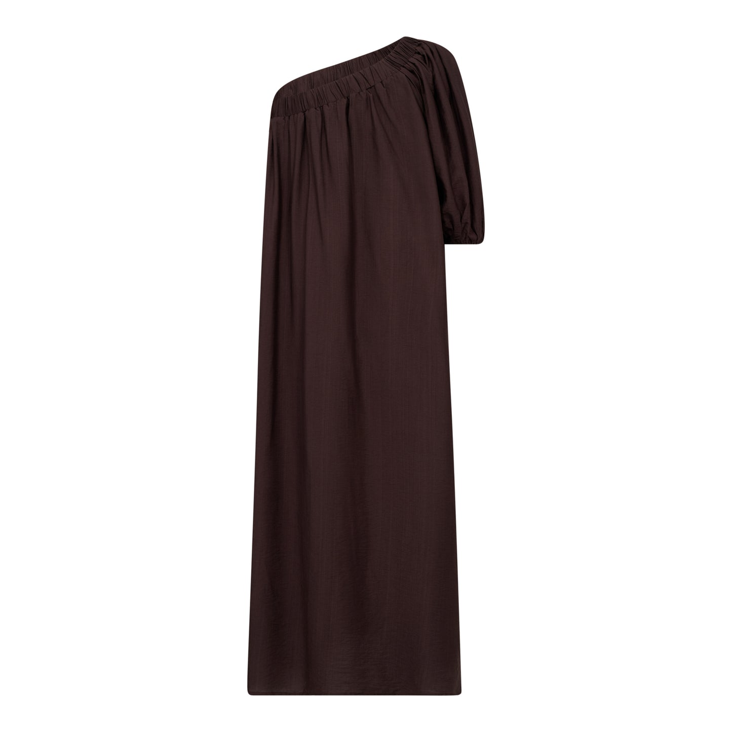 Co’Couture - HeraCC Asym Puff Dress Mocca