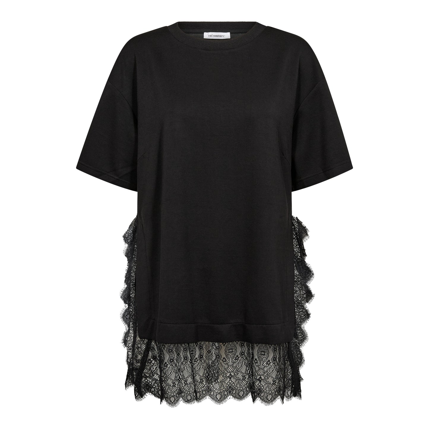 Co’Couture - LarsonCC Mix Lace Tee