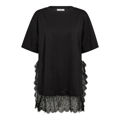 Co’Couture - LarsonCC Mix Lace Tee