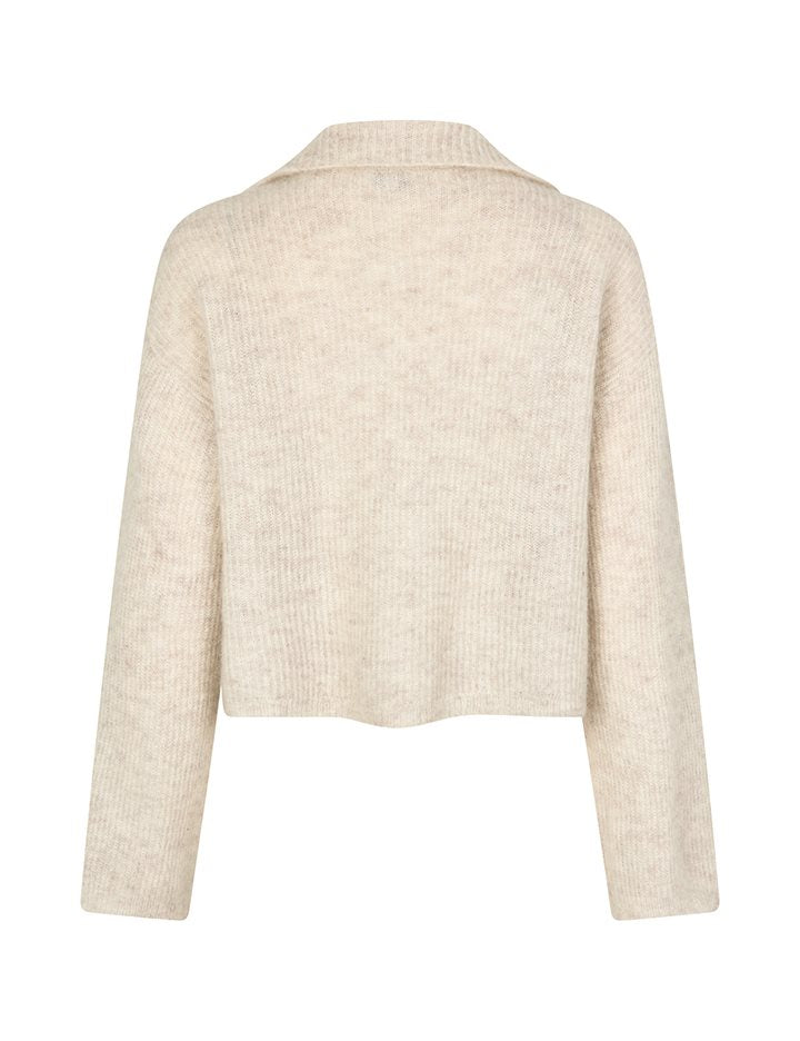 MbyM - Larya-M Cardigan - Oat Melange