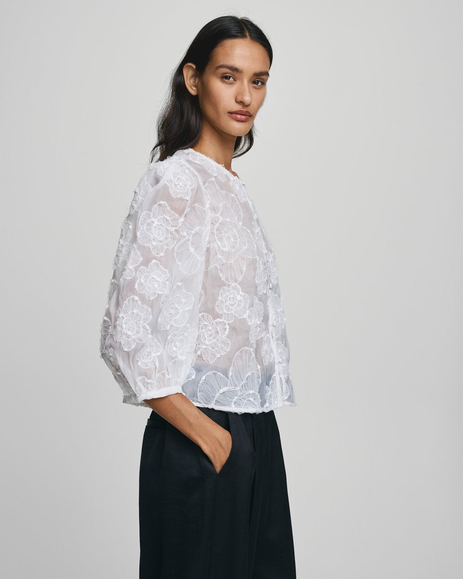 MSCH Copenhagen - MSCHIsmene 3/4 Shirt EMB