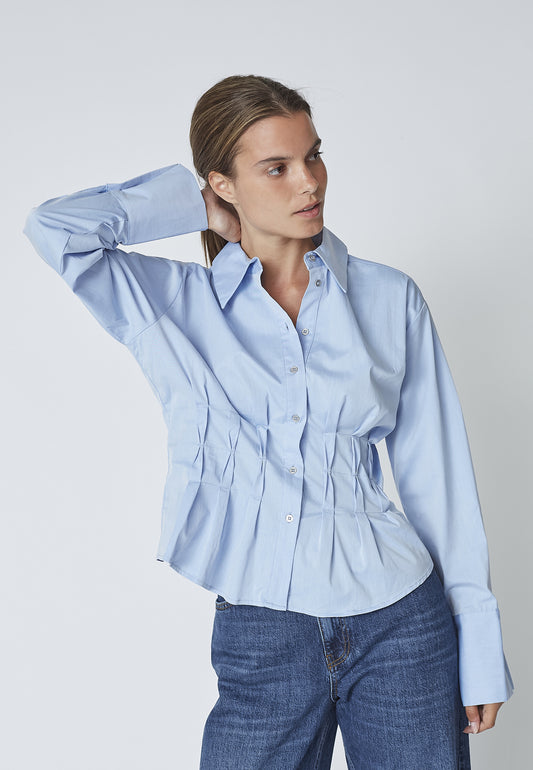 Co’Couture - PoppyCC Pleat Waist Shirt