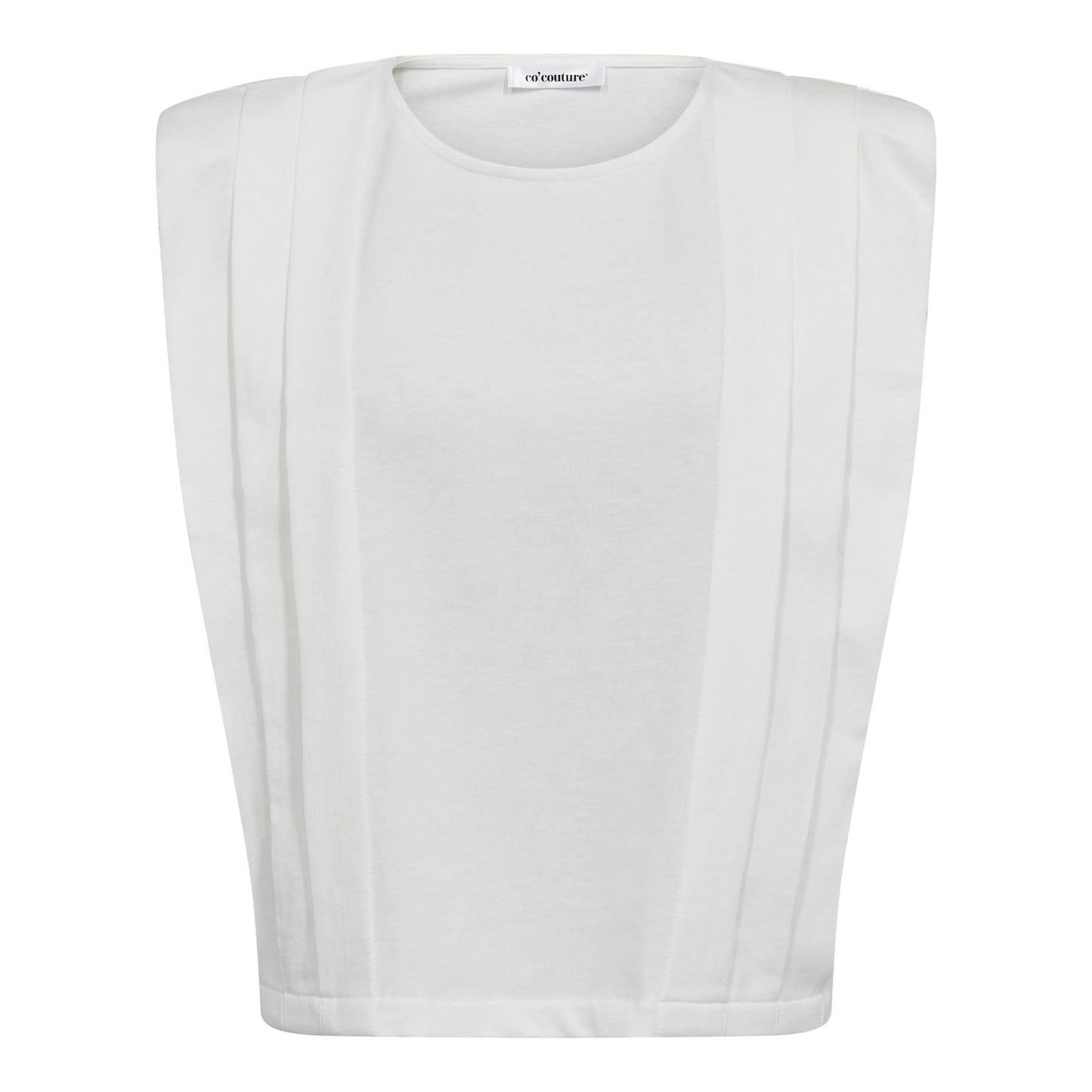 Co’Couture - Zelicc padded pleat top
