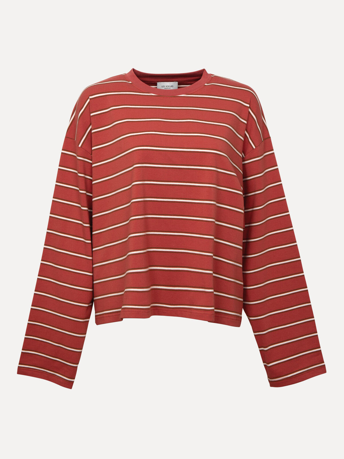 Les Soeurs - Longsleeve T-Shirt Grace - Coral