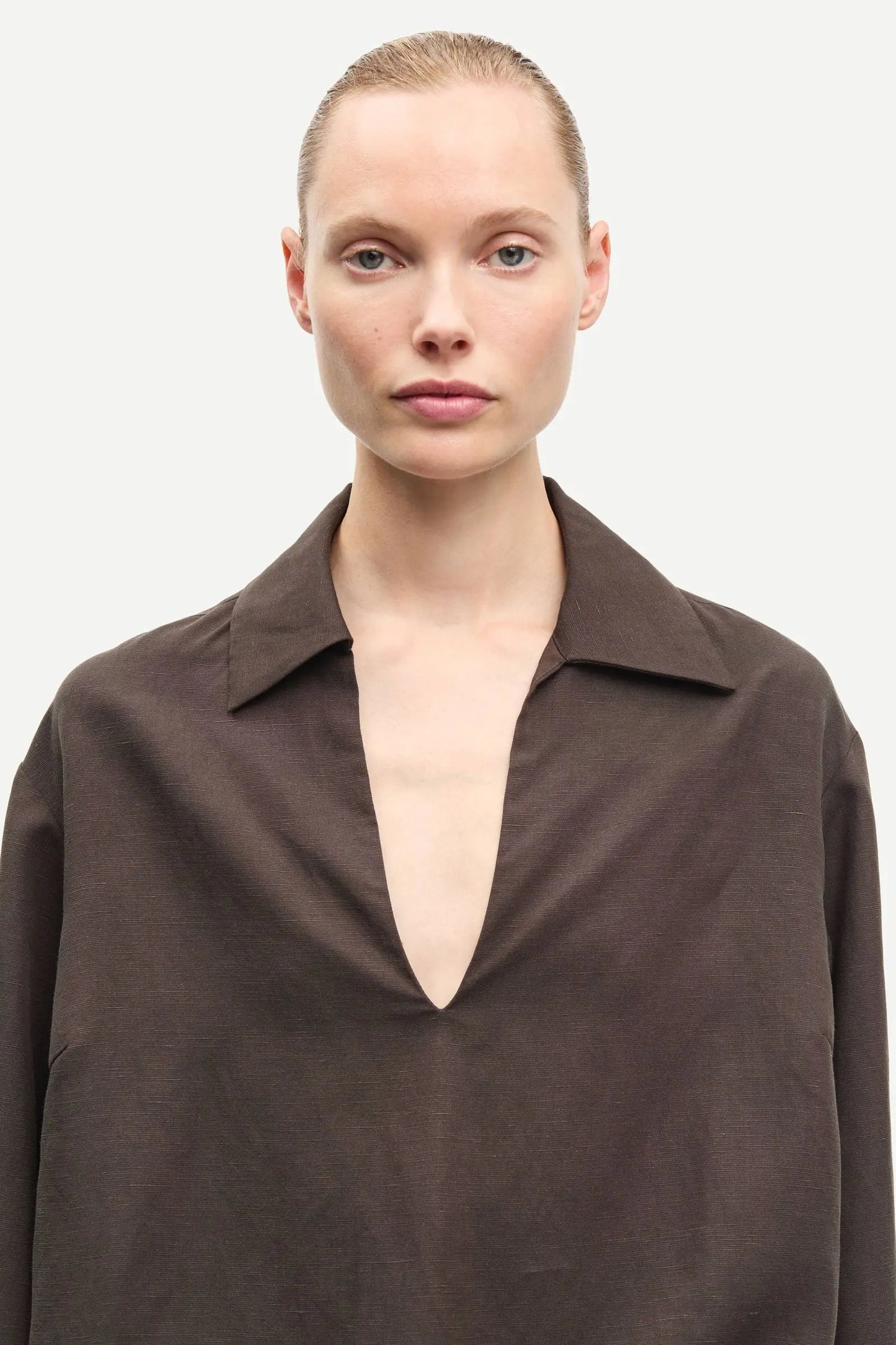 Samsøe Samsøe - Sadaphne Shirt - Mulch
